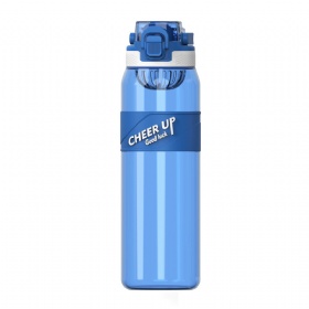 800ml 1000ml Eco Friendly Bpa Free Material Plastic Tritan Clear Water Bottle With Flip lid Straw For Sublimation