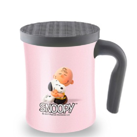 custom coffee mugs stainless steel sublimation coffee mug with handle and lid