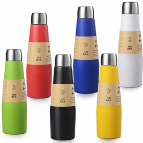 Hot Selling 18oz Cola Double Wall Vacuum Thermos Drink Bottle Stainless Steel Sports Insulated Water Bottles With Lid