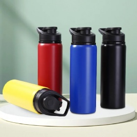 Wholesale Cheap Promotion Outdoor 750ml Sport Stainless Steel Water Bottle Bicycle Water Bottle with Logo