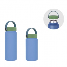 Hot Selling Children School Sports Insulated Stainless Steel Kids Water Bottle With Straw Handle