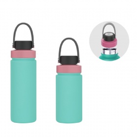 Hot Selling  Insulated Stainless Steel Kids Water Bottle With Straw Handle