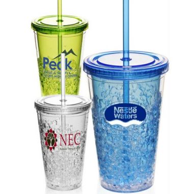 20oz plastic double wall freezer MUG